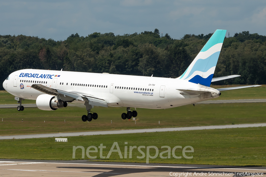 EuroAtlantic Airways Boeing 767-34P(ER) (CS-TSV) | Photo 341259