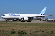 EuroAtlantic Airways Boeing 777-243(ER) (CS-TSX) at  Lisbon - Portela, Portugal