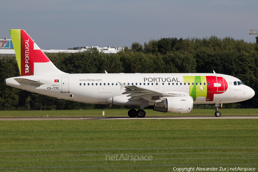 TAP Air Portugal Airbus A319-111 (CS-TTC) | Photo 391556