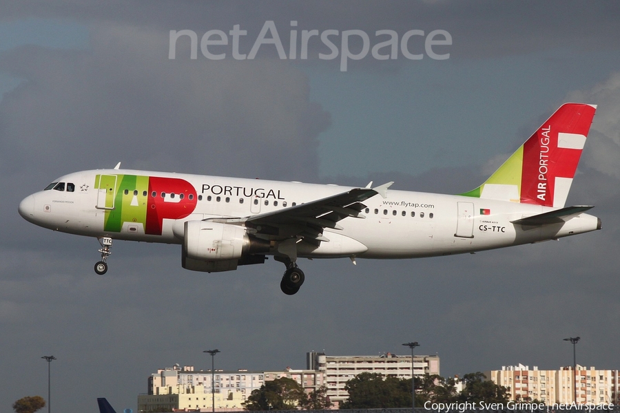 TAP Air Portugal Airbus A319-111 (CS-TTC) | Photo 316093