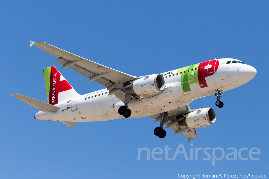TAP Air Portugal Airbus A319-111 (CS-TTD) | Photo 338421