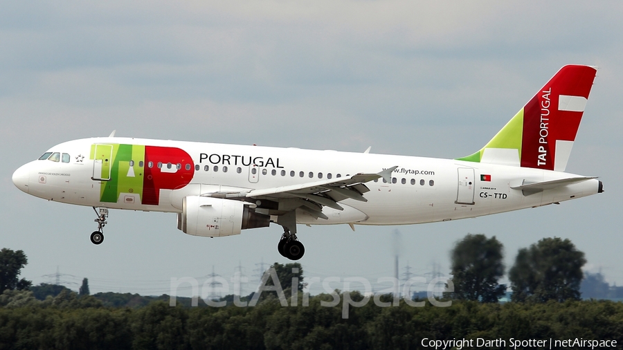 TAP Air Portugal Airbus A319-111 (CS-TTD) | Photo 206773