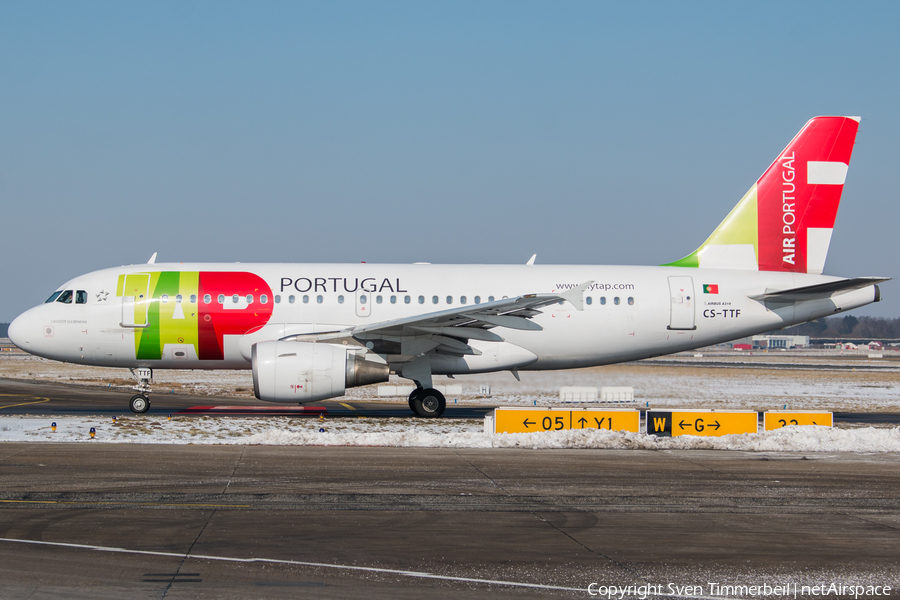 TAP Air Portugal Airbus A319-111 (CS-TTF) | Photo 224772