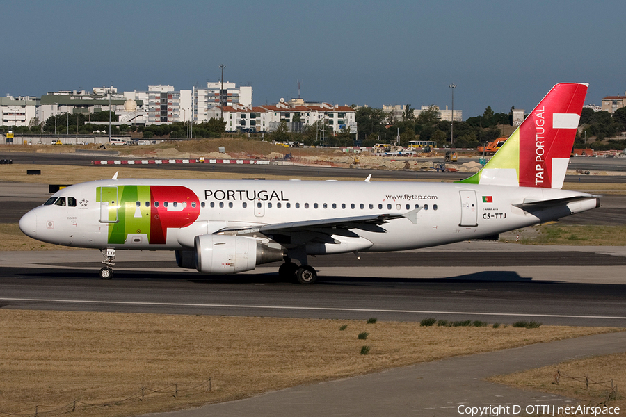 TAP Air Portugal Airbus A319-111 (CS-TTJ) | Photo 268620