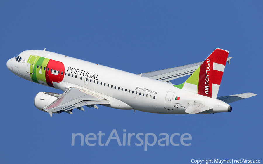 TAP Air Portugal Airbus A319-111 (CS-TTK) | Photo 282558