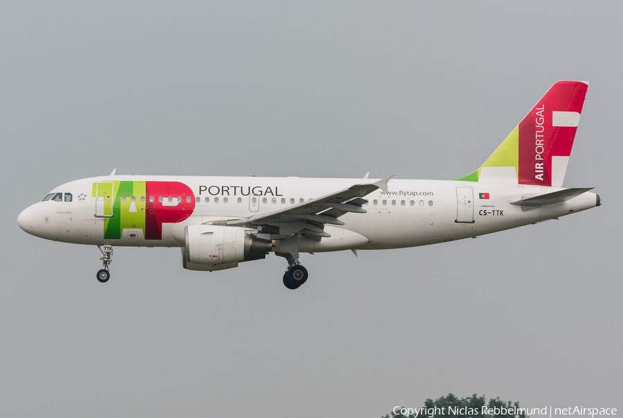 TAP Air Portugal Airbus A319-111 (CS-TTK) | Photo 247550