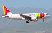 TAP Air Portugal Airbus A319-111 (CS-TTK) at  Gran Canaria, Spain