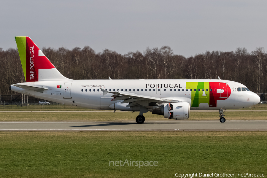 TAP Air Portugal Airbus A319-111 (CS-TTK) | Photo 103848