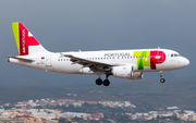 TAP Air Portugal Airbus A319-111 (CS-TTL) at  Gran Canaria, Spain