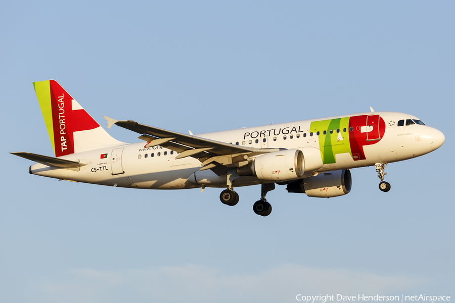 TAP Air Portugal Airbus A319-111 (CS-TTL) | Photo 151307