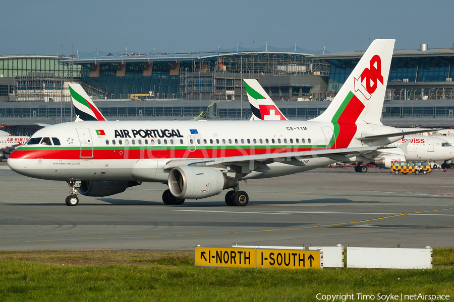 TAP Air Portugal Airbus A319-111 (CS-TTM) | Photo 119890