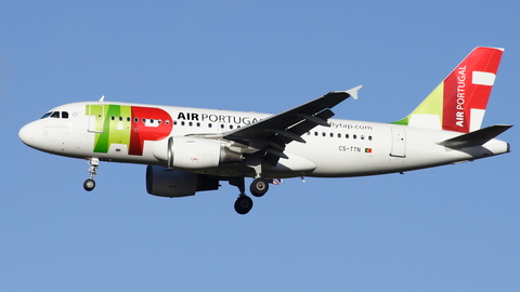 TAP Air Portugal Airbus A319-111 (CS-TTN) at  London - Heathrow, United Kingdom