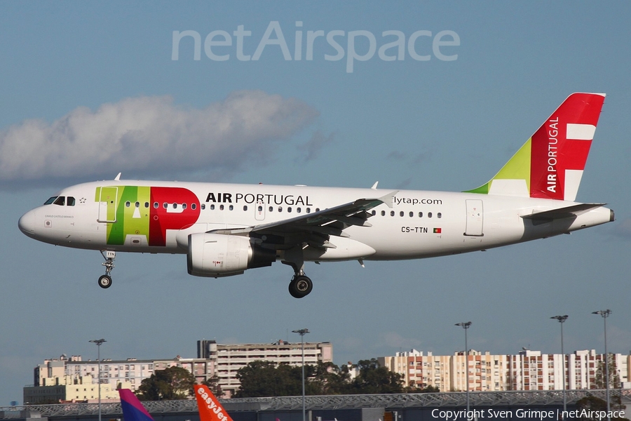 TAP Air Portugal Airbus A319-111 (CS-TTN) | Photo 315953