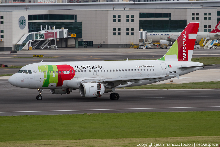 TAP Air Portugal Airbus A319-111 (CS-TTP) | Photo 241506