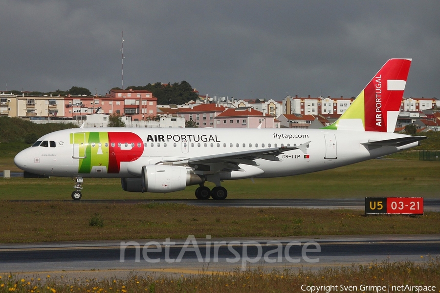 TAP Air Portugal Airbus A319-111 (CS-TTP) | Photo 314148