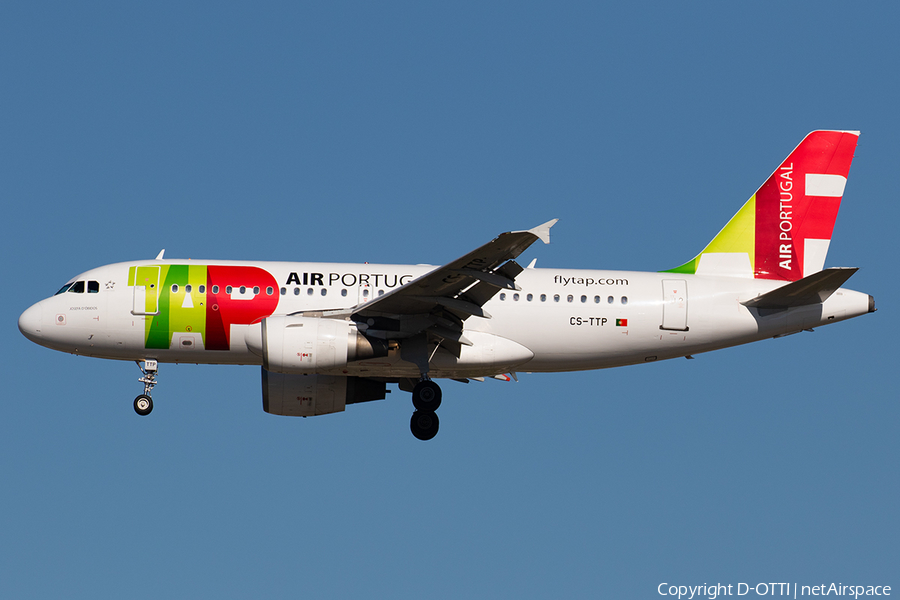 TAP Air Portugal Airbus A319-111 (CS-TTP) | Photo 375587