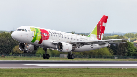 TAP Air Portugal Airbus A319-112 (CS-TTQ) at  Brussels - International, Belgium