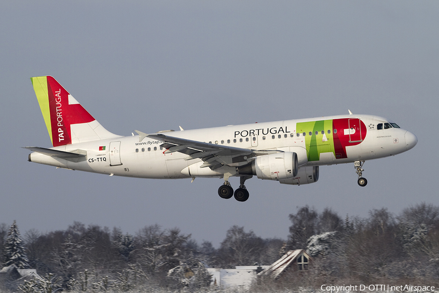 TAP Air Portugal Airbus A319-112 (CS-TTQ) | Photo 284943