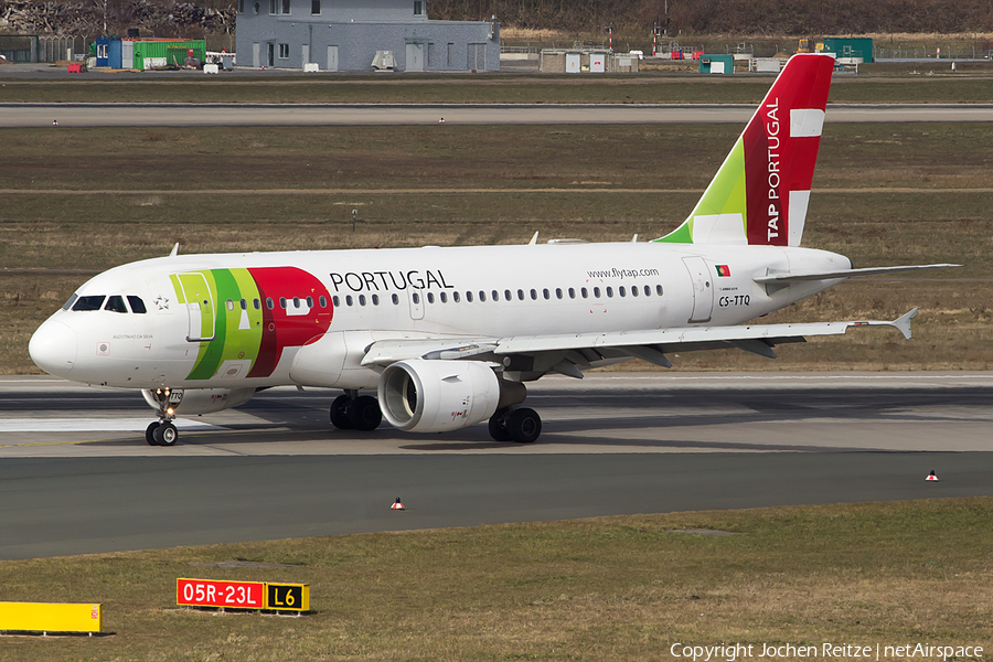 TAP Air Portugal Airbus A319-112 (CS-TTQ) | Photo 102199