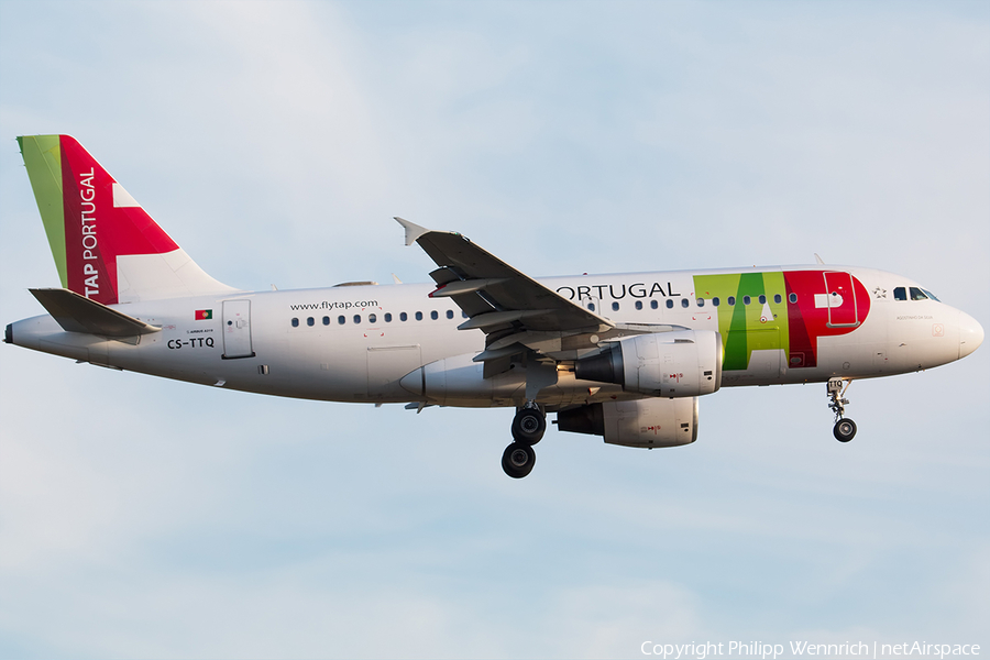 TAP Air Portugal Airbus A319-112 (CS-TTQ) | Photo 194034