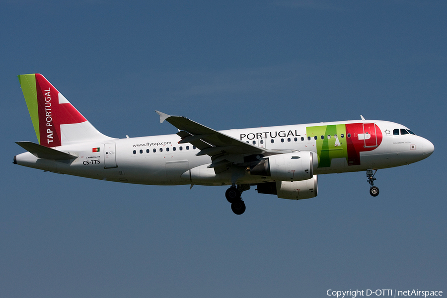 TAP Air Portugal Airbus A319-112 (CS-TTS) | Photo 267691