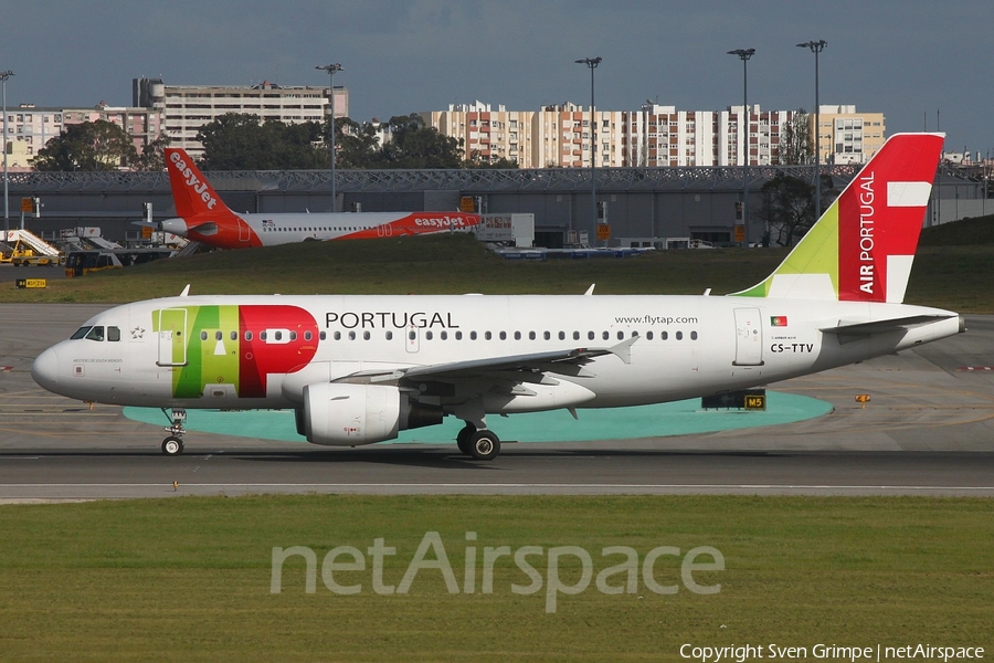 TAP Air Portugal Airbus A319-112 (CS-TTV) | Photo 316037