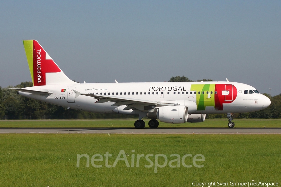 TAP Air Portugal Airbus A319-112 (CS-TTV) | Photo 123569