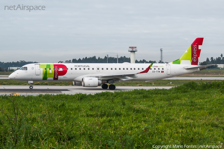 TAP Express (Portugalia) Embraer ERJ-195AR (ERJ-190-200 IGW) (CS-TTW) | Photo 300962