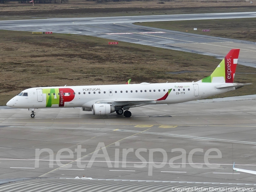 TAP Express (Portugalia) Embraer ERJ-195AR (ERJ-190-200 IGW) (CS-TTX) | Photo 292802