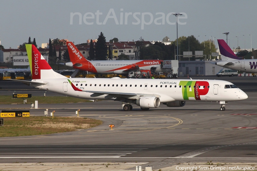 TAP Express (Portugalia) Embraer ERJ-195AR (ERJ-190-200 IGW) (CS-TTX) | Photo 316061