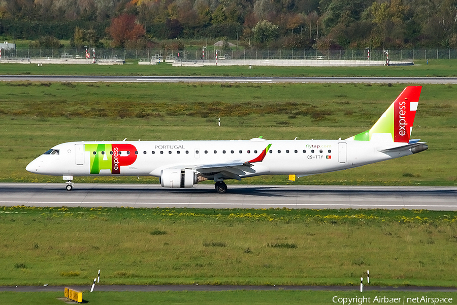 TAP Express (Portugalia) Embraer ERJ-195AR (ERJ-190-200 IGW) (CS-TTY) | Photo 195009