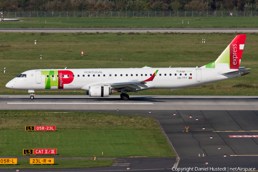 TAP Express (Portugalia) Embraer ERJ-195AR (ERJ-190-200 IGW) (CS-TTY) | Photo 447446