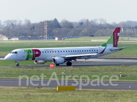 TAP Express (Portugalia) Embraer ERJ-195AR (ERJ-190-200 IGW) (CS-TTZ) at  Dusseldorf - International, Germany