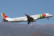 TAP Express (Portugalia) Embraer ERJ-195AR (ERJ-190-200 IGW) (CS-TTZ) at  Tenerife Sur - Reina Sofia, Spain