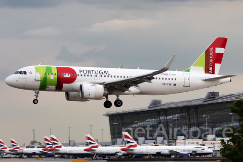 TAP Air Portugal Airbus A320-251N (CS-TVE) at  London - Heathrow, United Kingdom