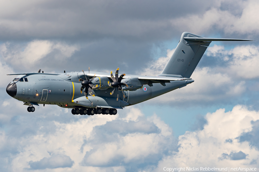 Luxembourg Armed Forces Airbus A400M-180 Atlas (CT-01) | Photo 446029