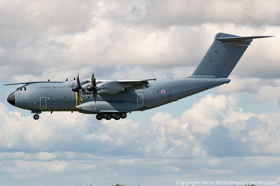 Luxembourg Armed Forces Airbus A400M-180 Atlas (CT-01) | Photo 446030