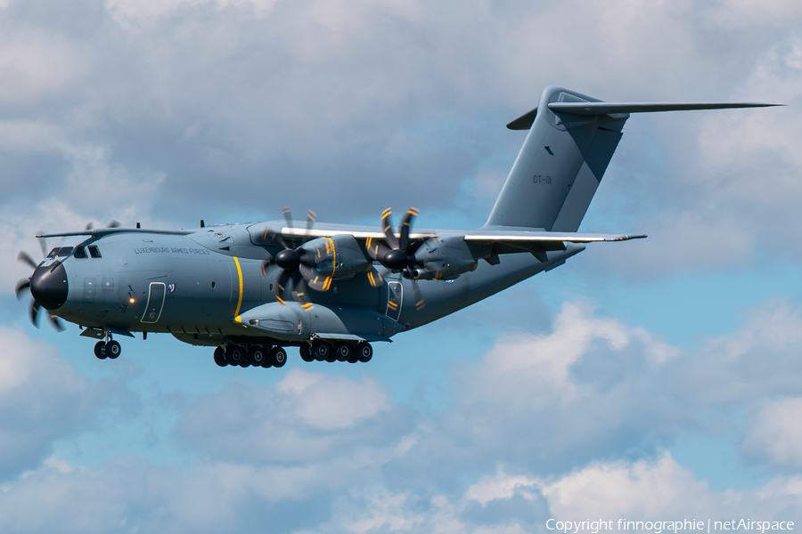 Luxembourg Armed Forces Airbus A400M-180 Atlas (CT-01) | Photo 446034