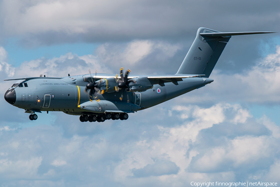 Luxembourg Armed Forces Airbus A400M-180 Atlas (CT-01) | Photo 446035