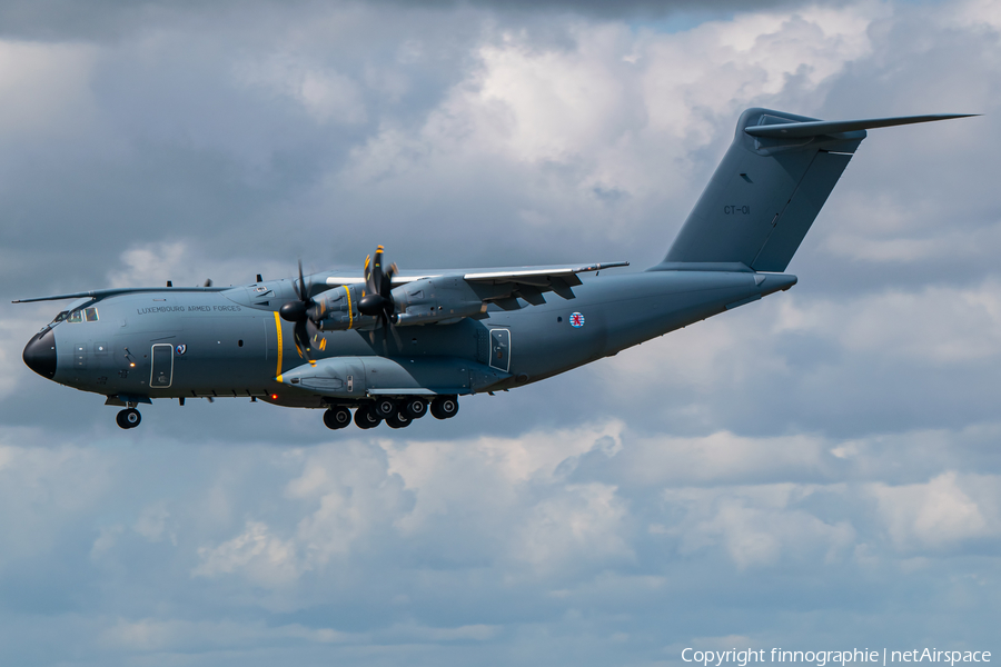 Luxembourg Armed Forces Airbus A400M-180 Atlas (CT-01) | Photo 446036