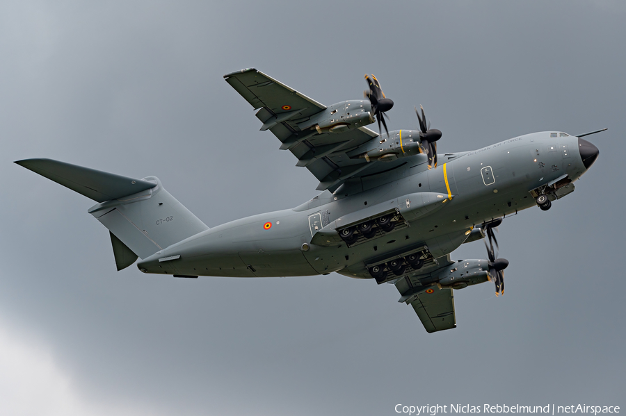 Belgian Air Force Airbus A400M-180 Atlas (CT-02) | Photo 464550