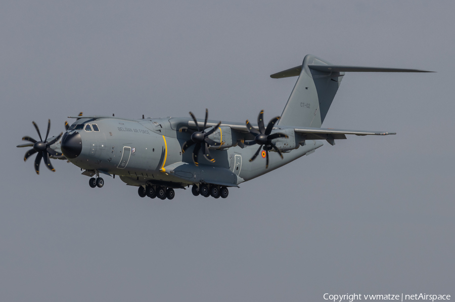 Belgian Air Force Airbus A400M-180 Atlas (CT-02) | Photo 508881