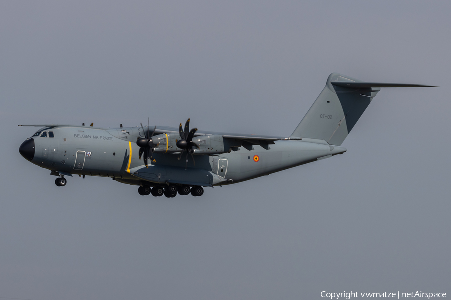 Belgian Air Force Airbus A400M-180 Atlas (CT-02) | Photo 508882