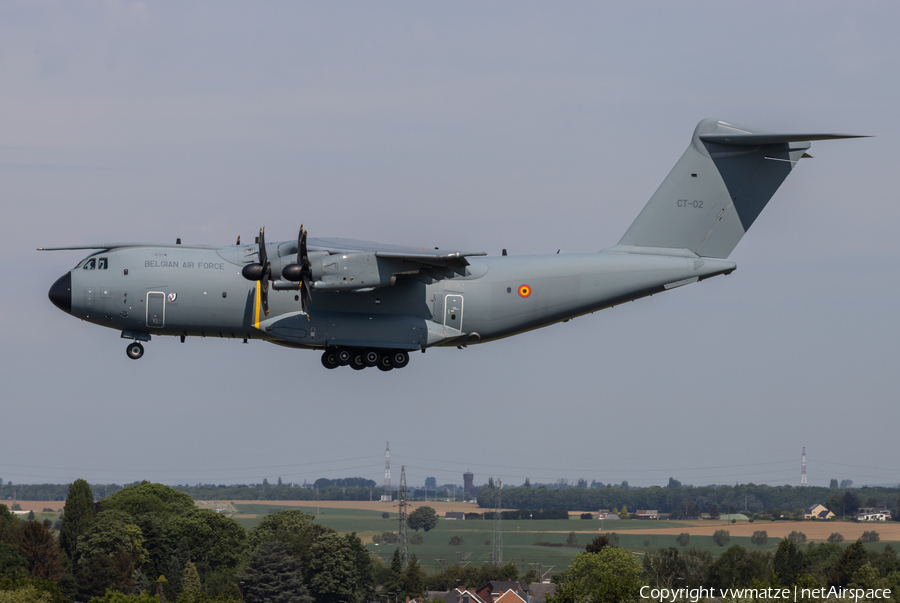 Belgian Air Force Airbus A400M-180 Atlas (CT-02) | Photo 508883