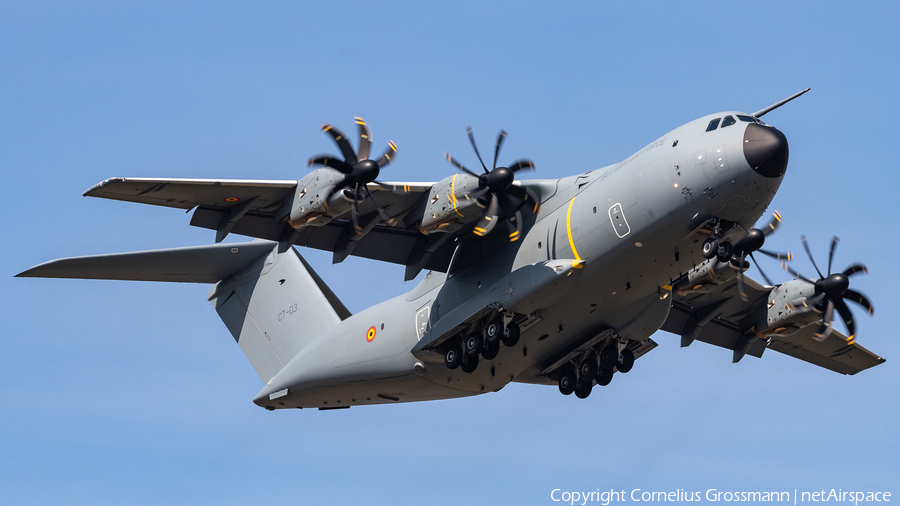 Belgian Air Force Airbus A400M-180 Atlas (CT-03) | Photo 446040