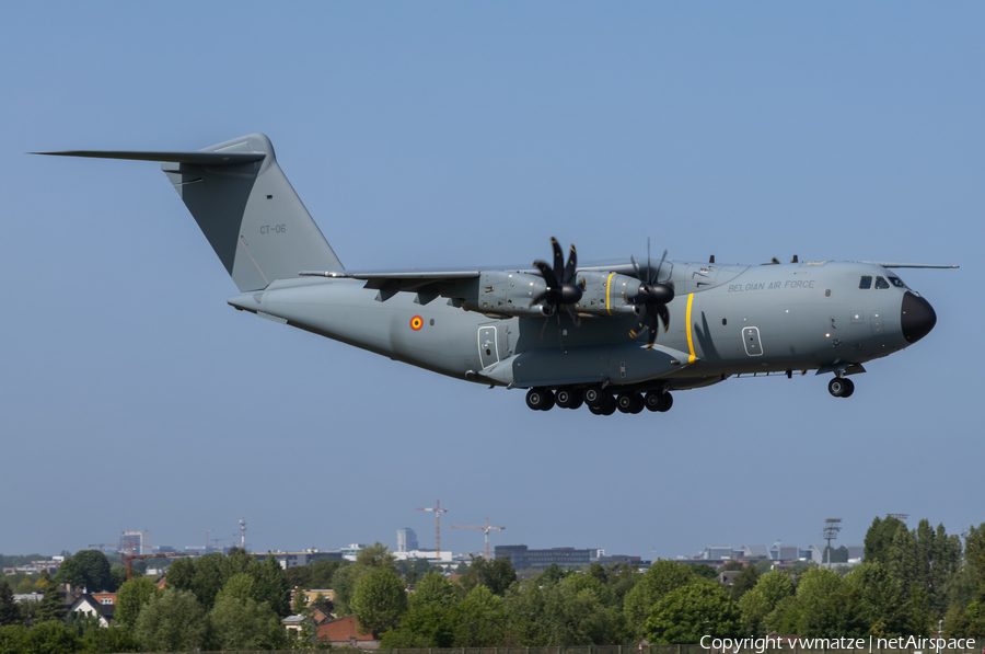 Belgian Air Force Airbus A400M-180 Atlas (CT-06) | Photo 572851