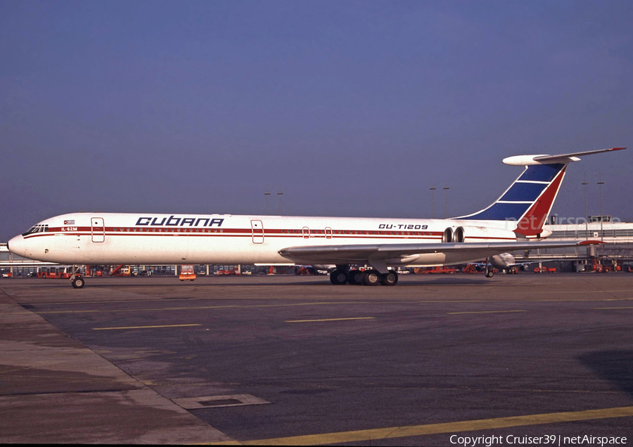 Cubana Ilyushin Il-62M (CU-T1209) | Photo 549246