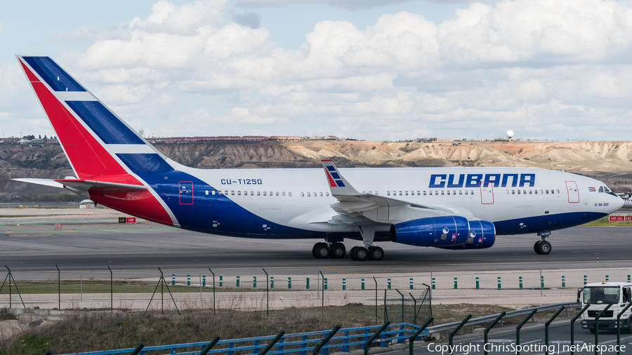 Cubana Ilyushin Il-96-300 (CU-T1250) | Photo 256319