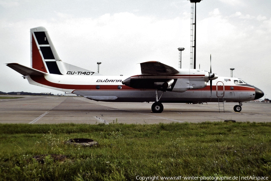 Cubana Antonov An-26 (CU-T1407) | Photo 413832