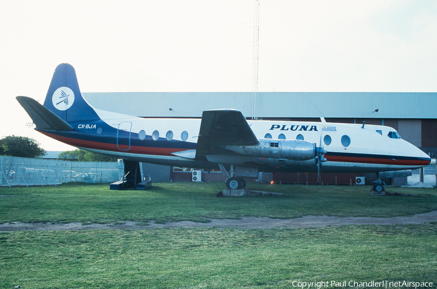 PLUNA Vickers Viscount 831 (CX-BJA) | Photo 105380